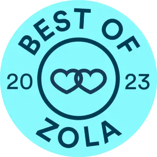 Best of Zola 2023 award badge
